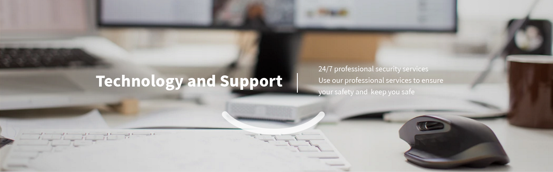 support banner